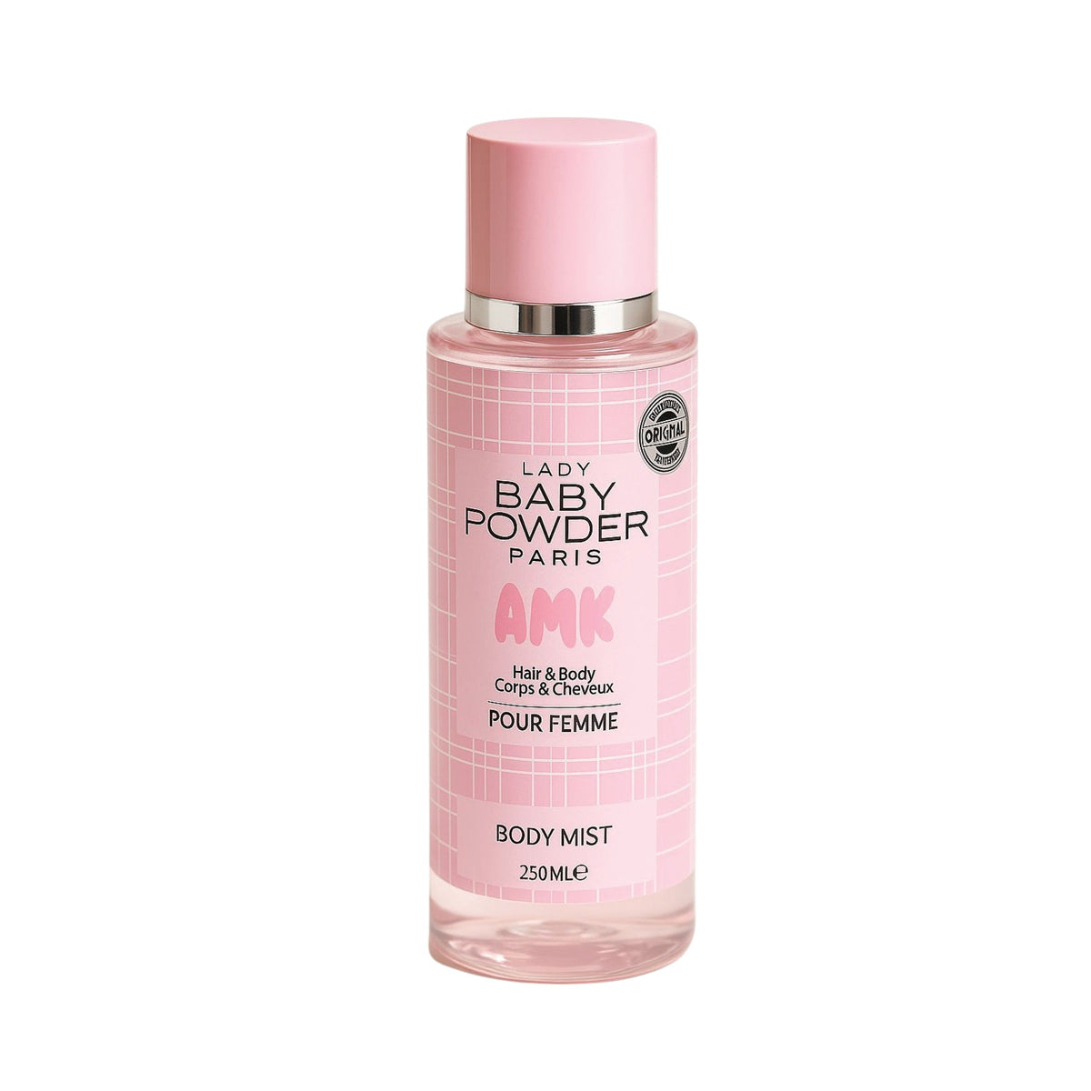 AMK Lady Baby Powder Woman Hair & Body Mist 250ml